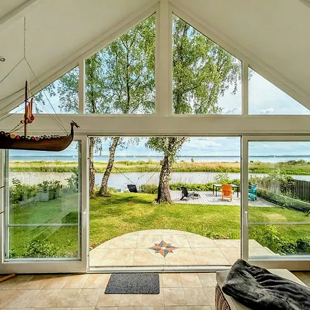 House With 180-degree Sea View In Karlsminde *