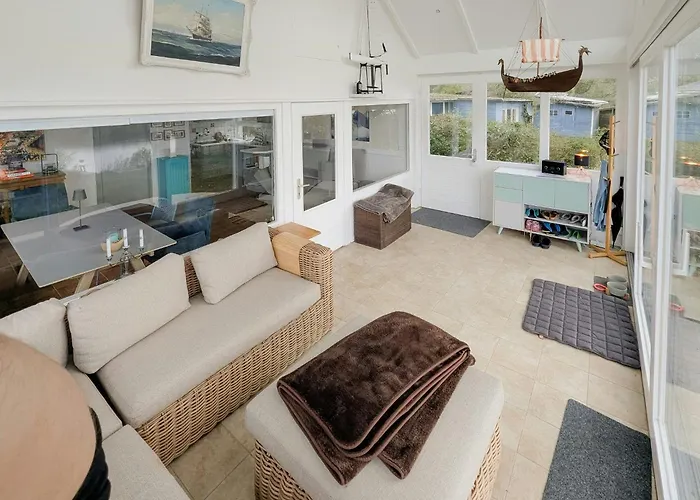 House With 180-degree Sea View In Karlsminde * Waabs